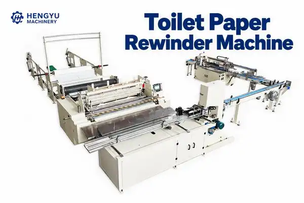 Toilet Paper Rewinder Machine for High-Speed Production